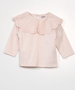 T-shirt manches longues - rose
