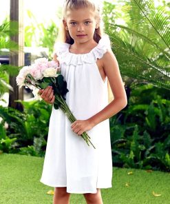 Robe de communion AURORE - 'LA FAUTE A VOLTAIRE' - Blanc