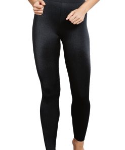 Legging de sport long avec effet massant - Noir