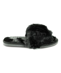 Chaussons Claquettes Kebello - Noir Noir