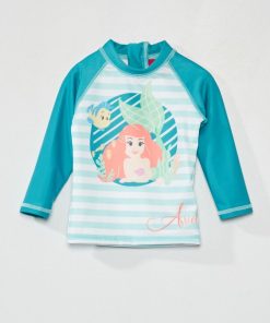 Tee-shirt de bain 'La petite sirène' - vert