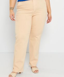 Jean wide leg - L32 - Beige