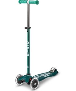 Trottinette Maxi 'micro' Deluxe Led - Eco - Vert - N/A