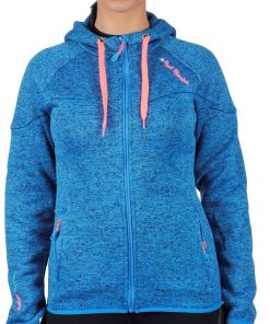 Blouson polaire femme ATORA - Bleu turquoise
