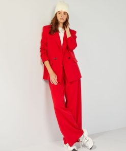 Veste de tailleur - Rouge