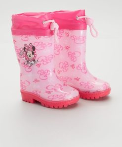 Bottes de pluie 'Minnie' de 'DS' - Rose