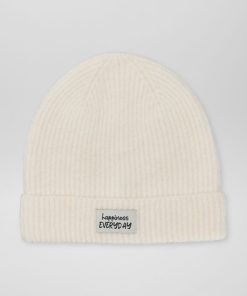 Bonnet en maille - Ecru