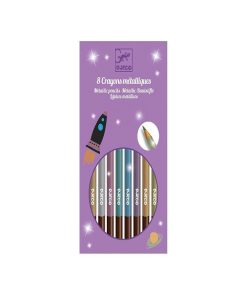 8 Crayons Metalliques - N/A