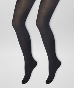 Lot de 2 collants légers - Noir