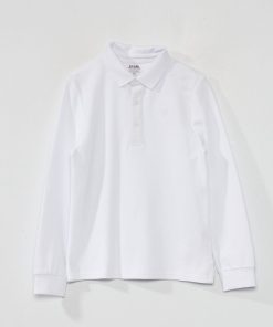 Polo en maille piquée - Blanc