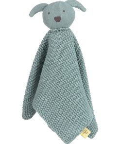 Doudou en coton Chien - Vert
