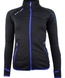 Blouson polarshell femme ACLIMATE - Noir Bleu