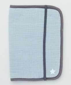 Protège carnet de santé - bleu
