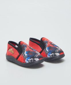 Chaussons fermés 'Spider-Man' - Rouge