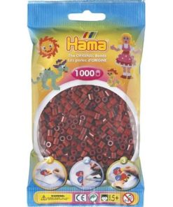 1 000 Perles en sachet - Bordeaux - N/A