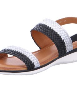 Sandale Cuir Ara Kreta - Noir
