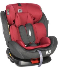 Siège auto bébé ISOFIX groupe 0+/1/2 (0-36 kg) Lyra Lorelli rouge - Rouge