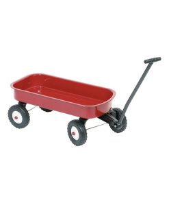 Chariot à tirer métal rouge Goki - Rouge