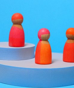 Les 3 amis Néon Pink - Multicolore