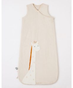 Gigoteuse 90-110 cm Tiga en veloudoux, - Beige