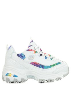 Baskets Skechers D'Lites Summer Fiesta - Blanc