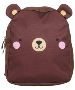 Sac à dos bébé marron Ours - Marron