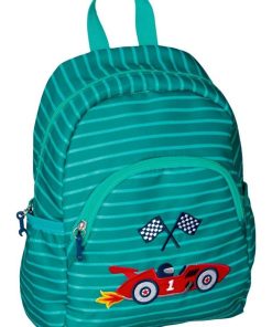 Sac à dos motif Voiture de course – Bleu vert - Bleu Vert