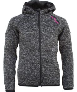 Blouson polaire fille FATORA - Noir Noir