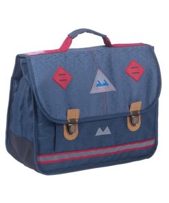 Cartable 38 Cm Poids Plume Confettis Marine - Bleu marine