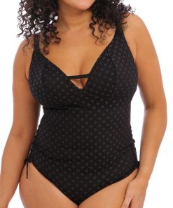 Maillot 1 pièce grande taille sans armatures Bazaruto - Noir