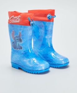 Bottes de pluie 'Stitch' - bleu