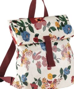 Sac à dos bébé mini-coursier Le Petit Lucas Du Tertre Hibiscus - Rouge