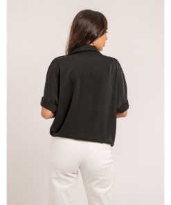 Blouse fluide OURIA - Noir