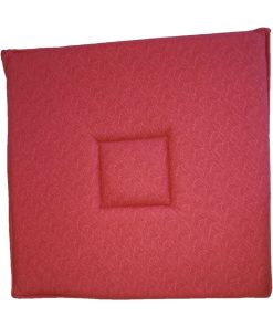 Galette de chaise Geo lift moderne - Rouge