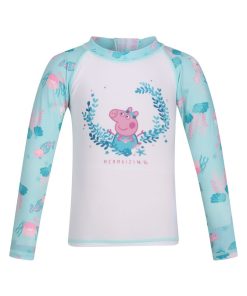 Regatta - Ensemble Haut de bain anti-irritation - Bleu Blanc