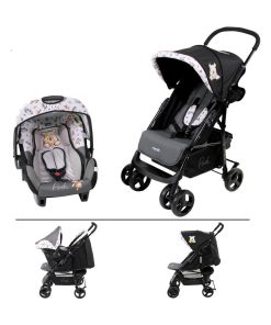 Poussette Combinée 2 En 1 Texas + Siège Beone (grp 0+) - Winnie - Beige