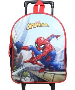 BAGTROTTER Sac à dos à roulettes 31 cm Marvel Spider-Man Bleu - Bleu