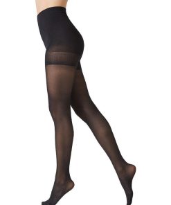 Collant gainant Seattle 30 deniers - Noir