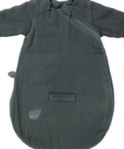 Gigoteuse chaude en coton vert foncé Luna & Axel TOG 2 (60 cm) - Vert