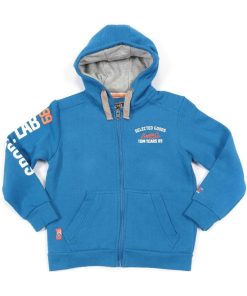 SWEAT ZIPPE CAPUCHE WIDY BOY - Bleu roi