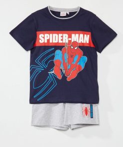 Ensemble 'Spider-Man' 'Marvel' - 2 pièces - bleu marine