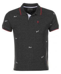 Polo manches courtes garçon ECLAMAR - Gris