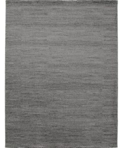 Tapis salon 200x290 UNIA Gris OEKO TEX idéal pour la salle à manger - Gris