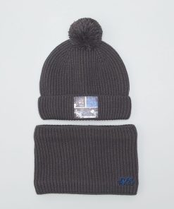 Ensemble bonnet + snood 'Star Wars' - 2 pièces - Gris