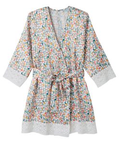 Kimono MERINGUE - Camille Cerf & Pomm'Poire - Blanc