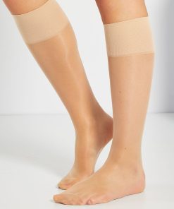 Lot de 3 mi-bas Beauty Resist 'DIM' 20D - beige