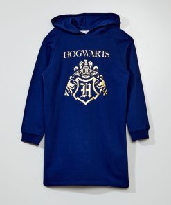 Robe sweat longue 'Harry Potter' - Bleu