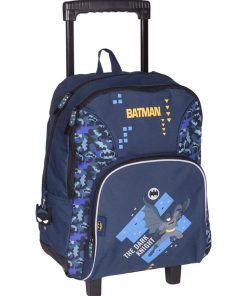 SAC A DOS A ROULETTES BATMAN DARKNIGHT - Bleu marine