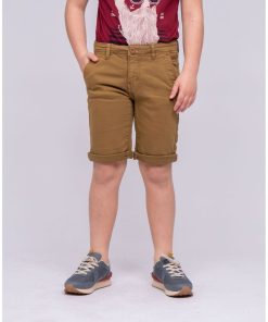 Bermuda chino BAVOLTA-J - Marron glacé