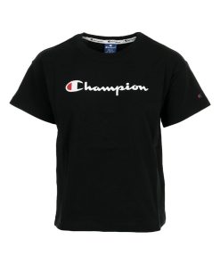 Champion Crewneck T-shirt Wn's - Noir